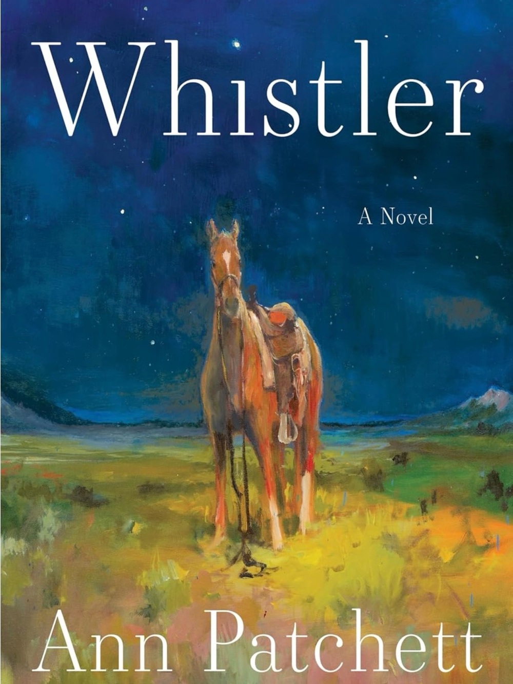 Ann Patchett Whistler A Novel Hardcover 2026 NYT Bestseller Book Like New
